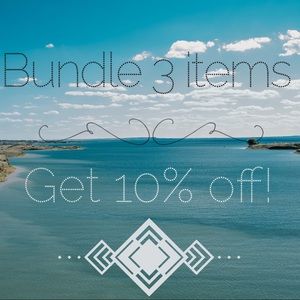 Bundle 3 get 10% off!